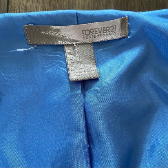 * SOLD * Forever 21 Blue Wiggle dress * - Picture 9 of 13